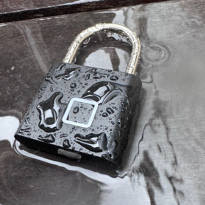 מנעול חכם טביעת אצבע - שחור